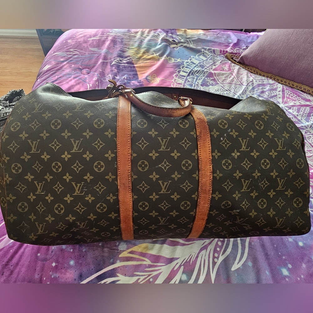 Louis Vuitton duffle bag
